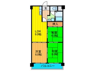 グランベルパ－クの物件間取画像